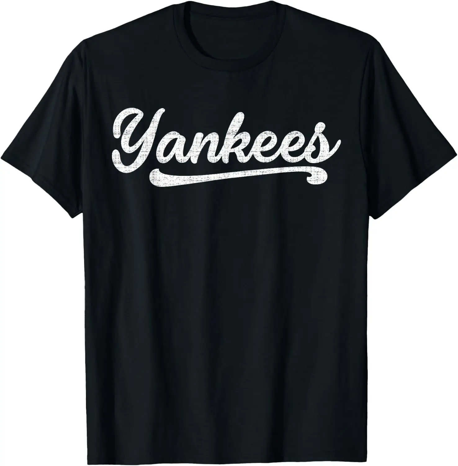 Yankee Vintage Retro Style Tee, Classic 70S & 80S T-Shirt Novelty Unisex Graphic T‑Shirt, Creative [Your Graphic Design] Print Tee, 100% Cotton Breathable Crew Neck Casual Short Sleeve Top, Gift Choice For Friends Family Daily Party