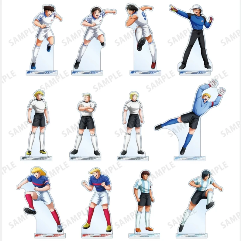 

Game Oozora Tsubasa Wakabayashi Genzou Misaki Tarou Ishizaki Ryo Hyuuga Kojirou Acrylic Stand Doll Anime Figure Cosplay Toy Gift