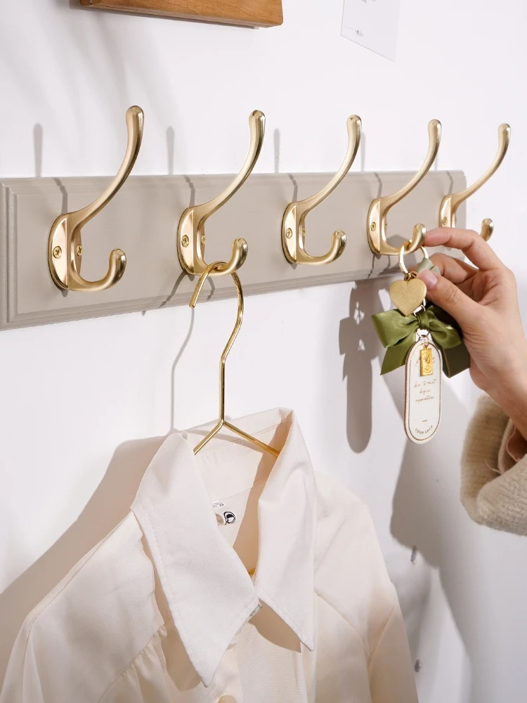 The product can be customized. Clothes hanger Wall-mounted clothes hanger Bedroom entrance clothes hook porch wall coat hook