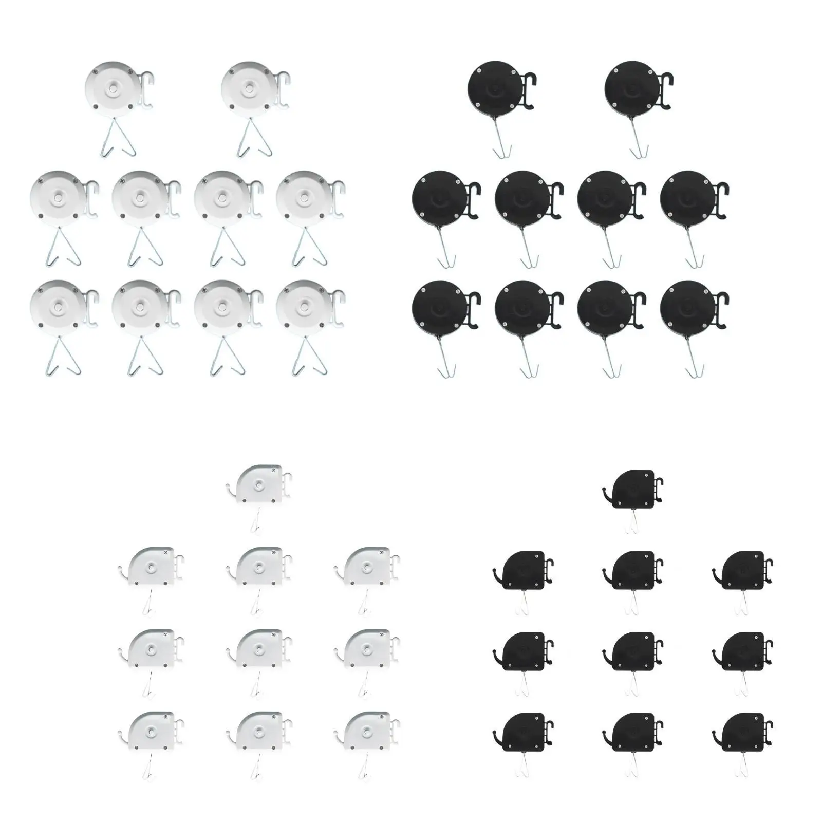 

10x парикмахерская, крючок для завивки, проволочная подвесная коробка для машин для завивки волос