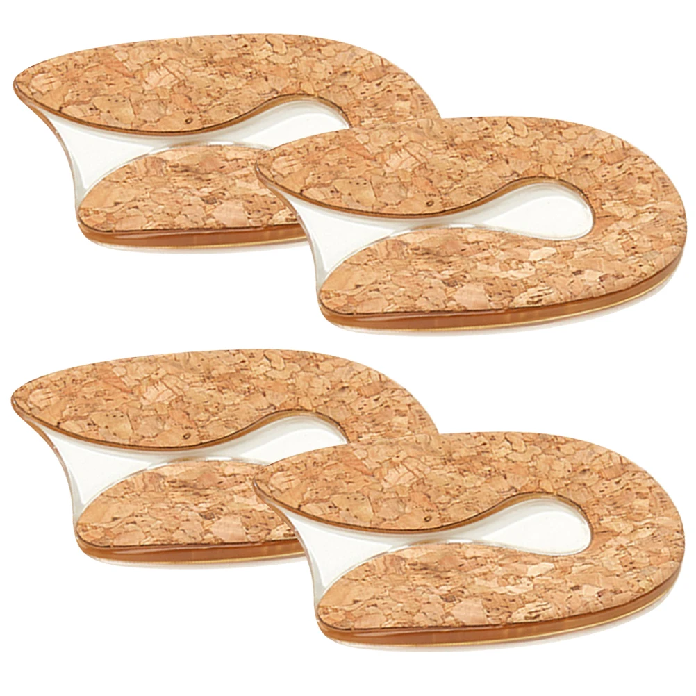 

Shock Absorbing Silicone Heel Pads Invisible Collocation Breathable Comfortable Wear Resistant