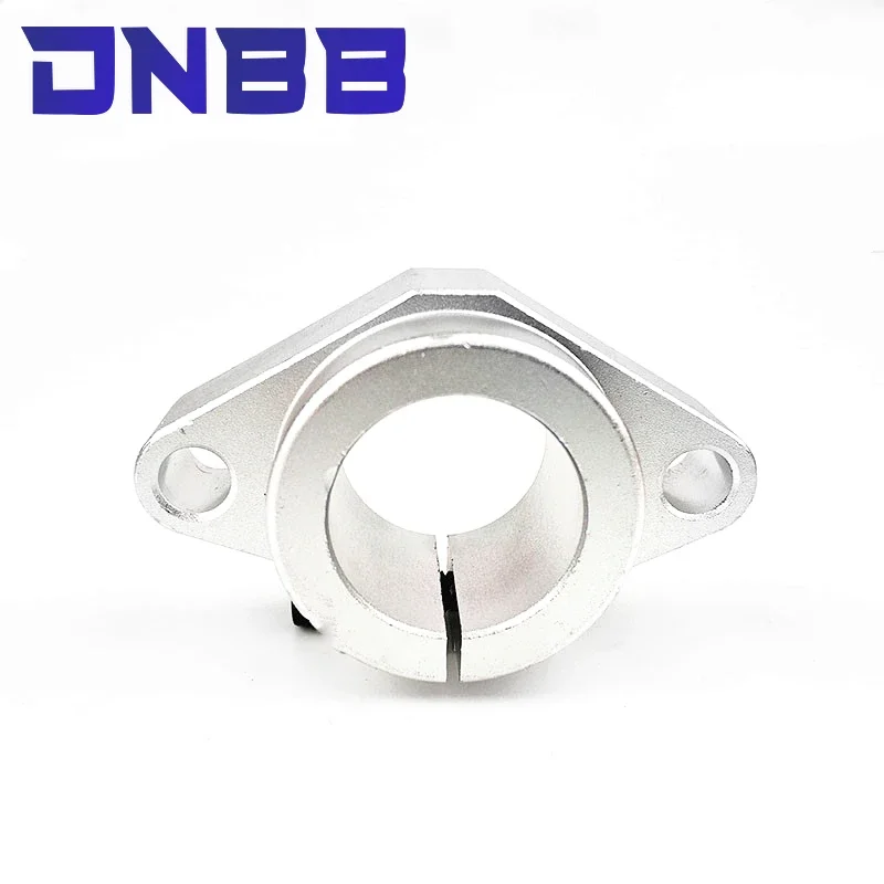 1pcs Linear Optical Axis SHF Support Aluminum Alloy Bearing Frame Polished Rod Holder 3d Printer Part Linear Rail Shaft Support