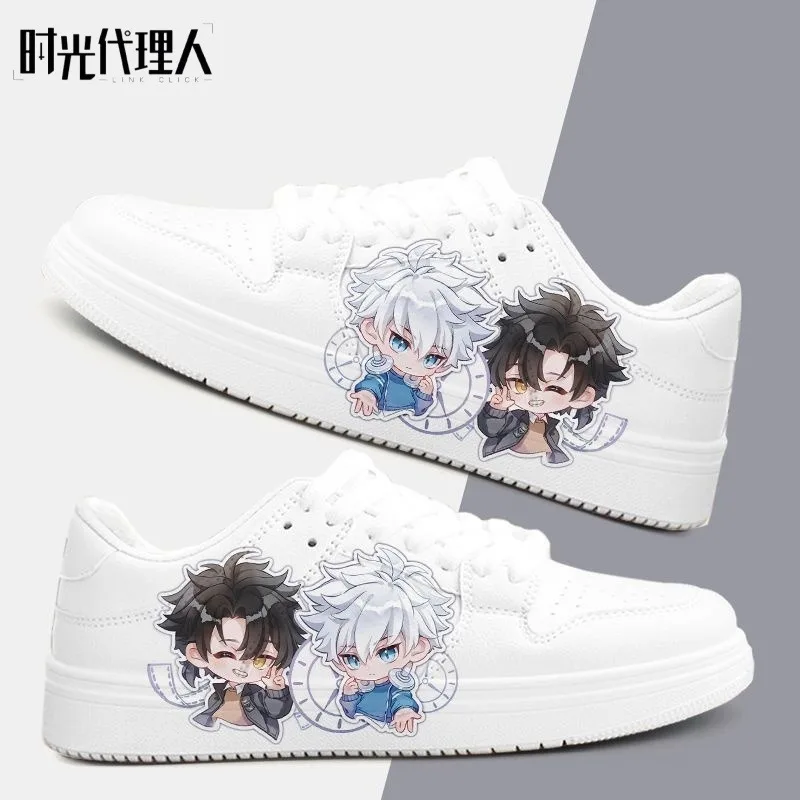 

Link Click anime cartoon Charles Lucas sneakers for men and women fashionable and casual small white shoes for spring and autumn