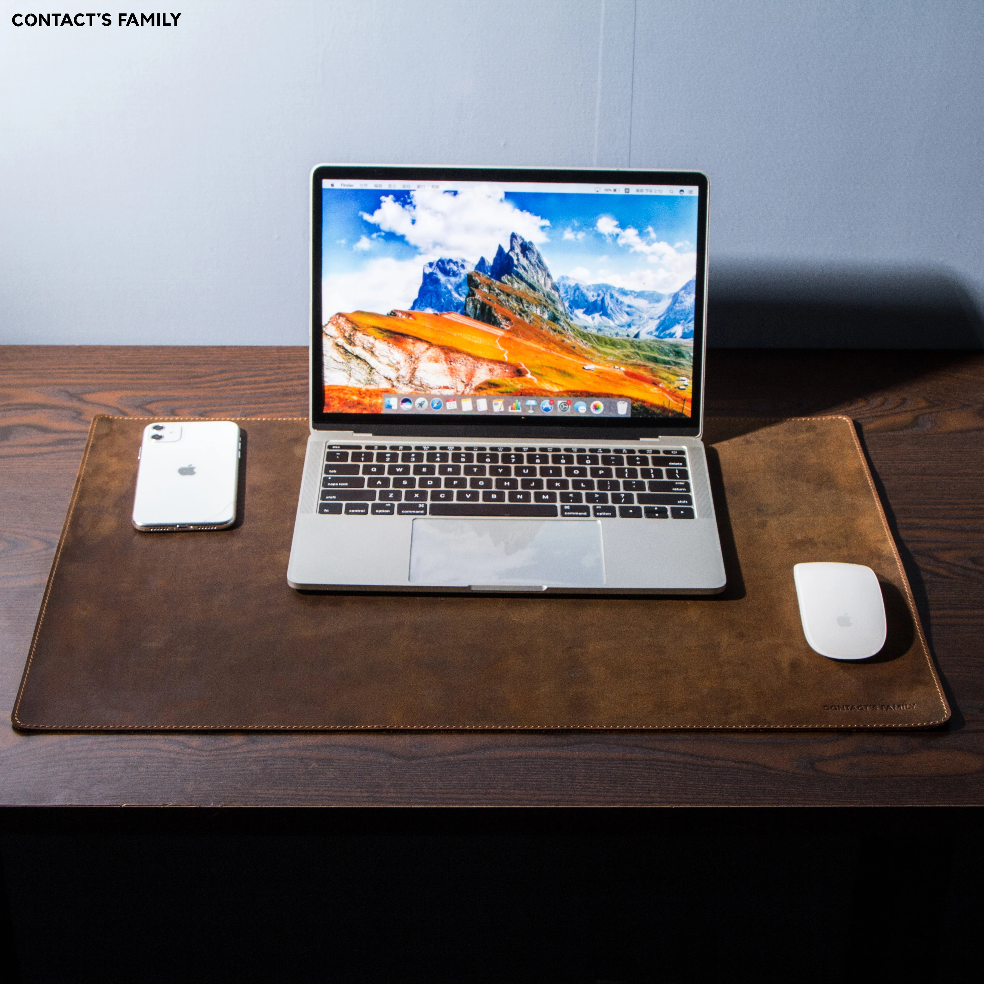 

Handmade Leather Large Office Computer Desk Mat Table Keyboard Big Mouse Pad Laptop Cushion Desk Non-slip Gamer Mousepad Mat