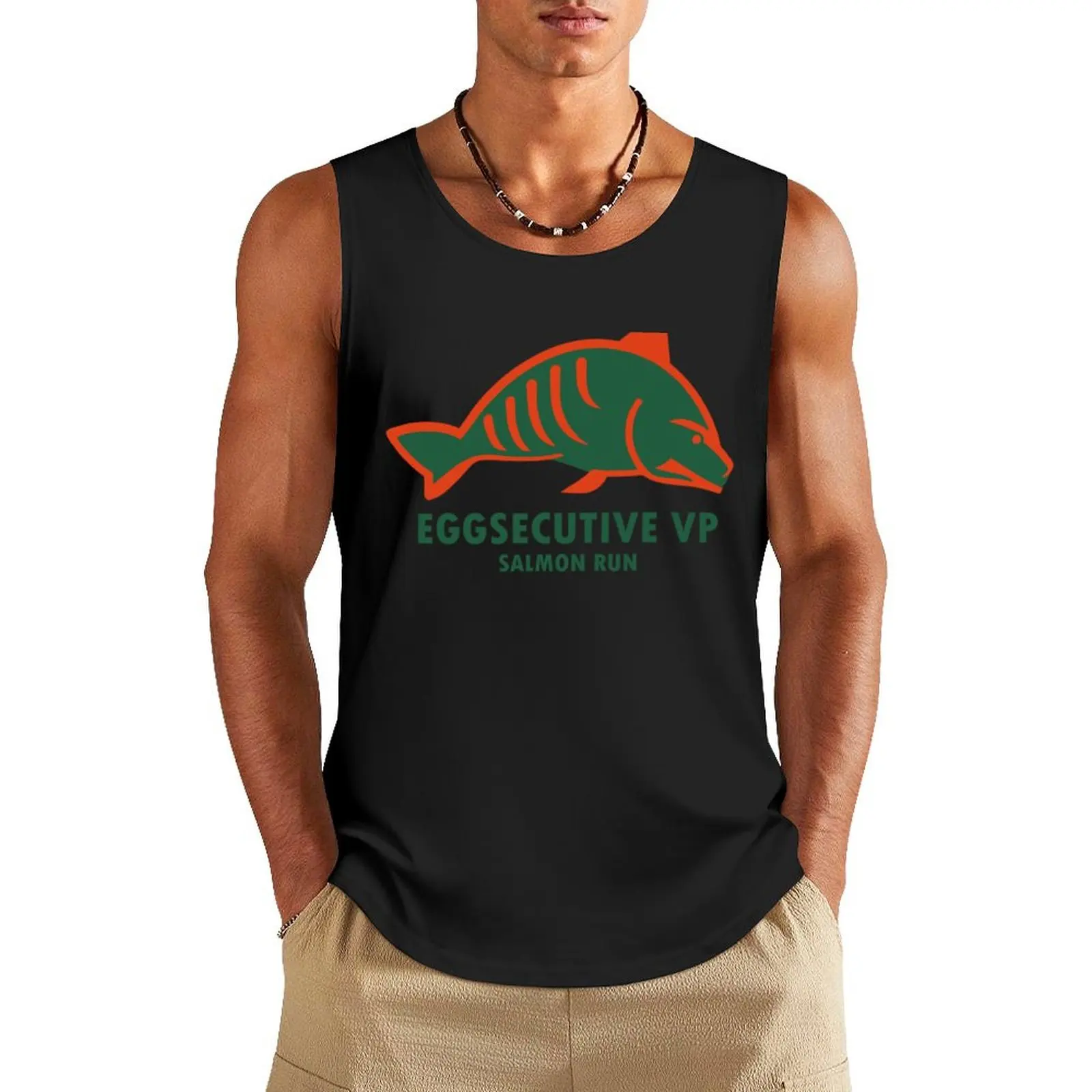 

eggsecutive vp Tank Top gym shirt man Gym clothes Bodybuilding shirt