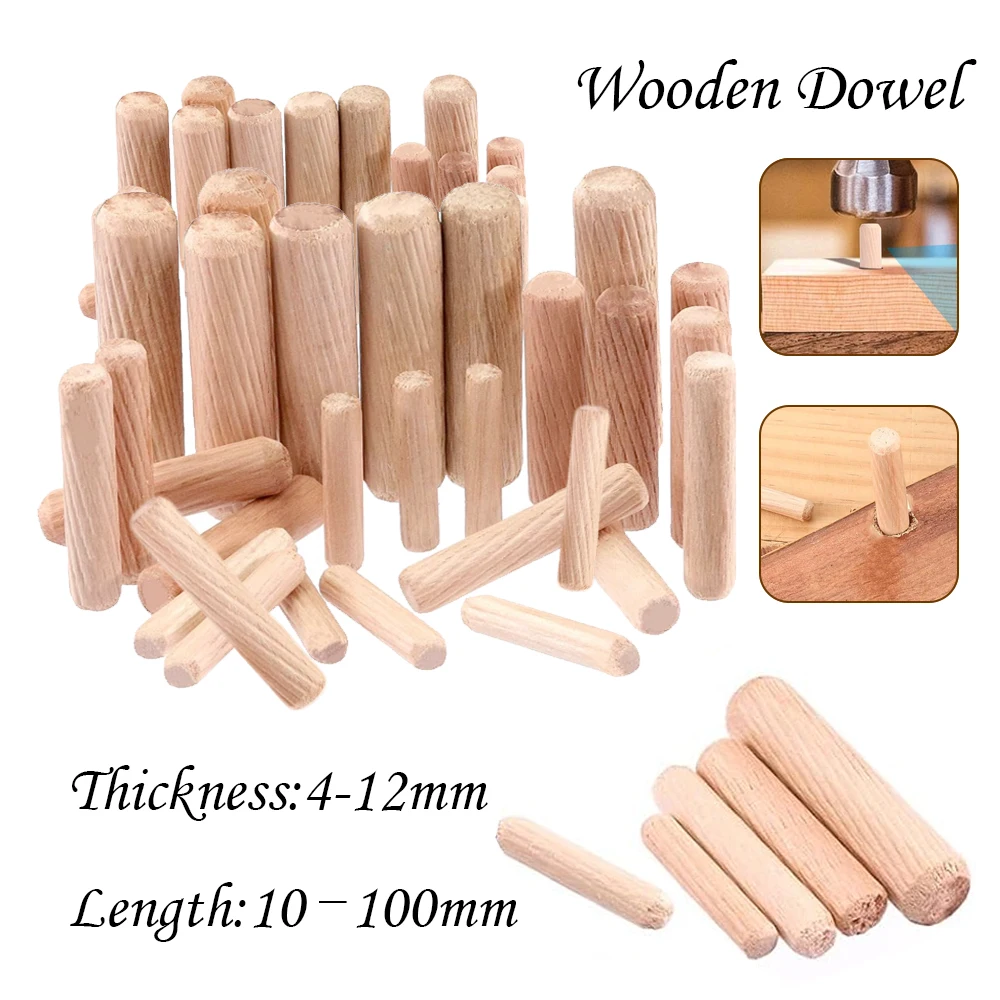 100/50Pcs Wooden Do…