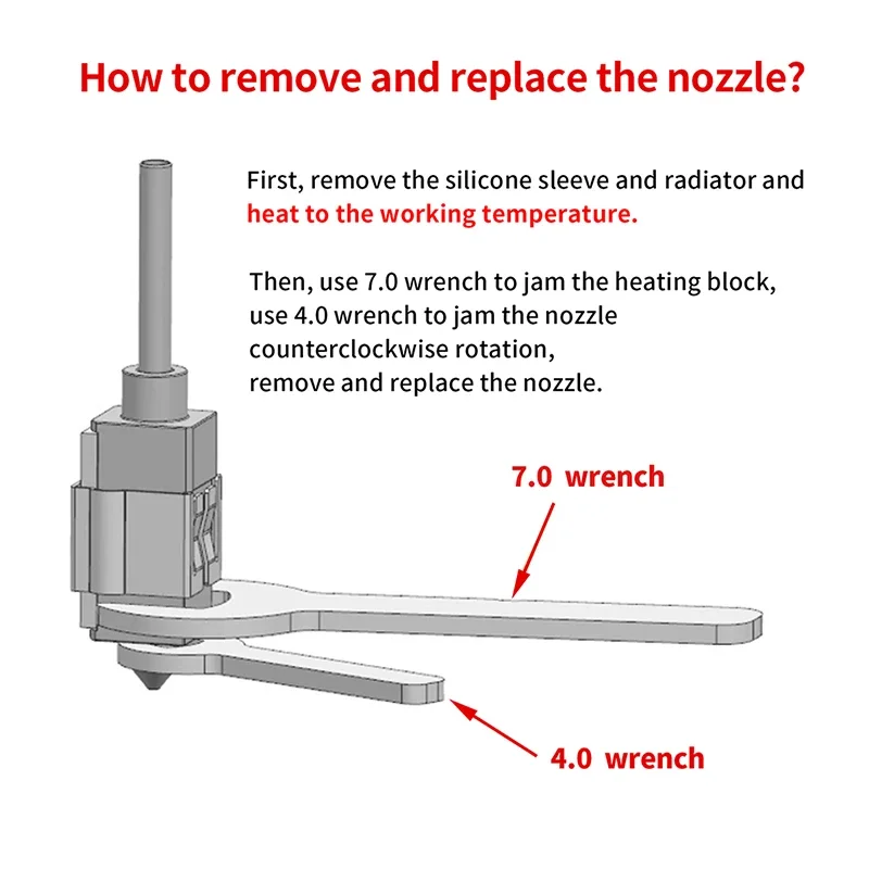 สําหรับ Bambulab Hotend เครื่องทําความร้อน Thermistor 3D เครื่องพิมพ์อุปกรณ์เสริม Thermistor สําหรับ Bambu Lab P1P X1C หลอดความร้อนตลับหมึกเซรามิค 24V