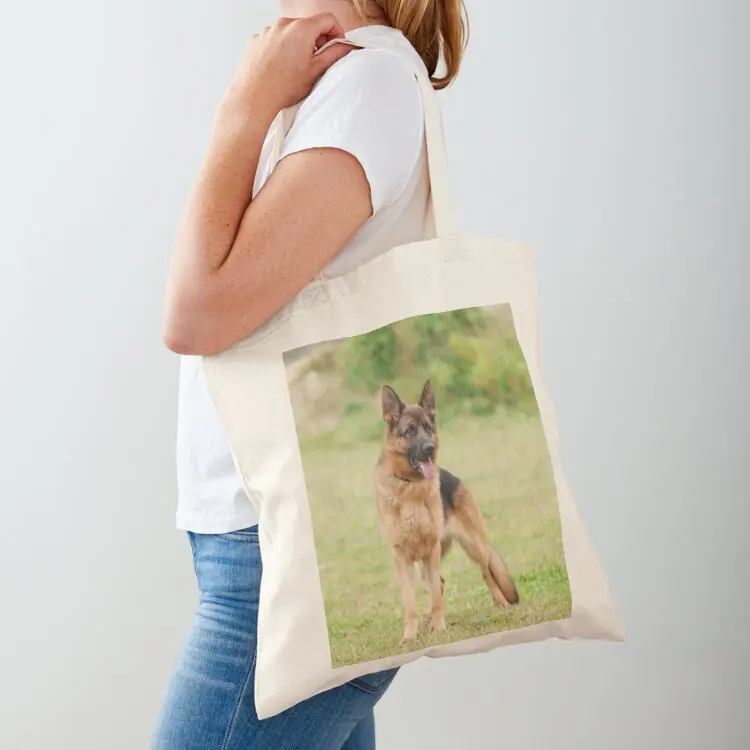 German Shepherd dog Tote Bag large tote bag reusable shopping bag free delivery bags