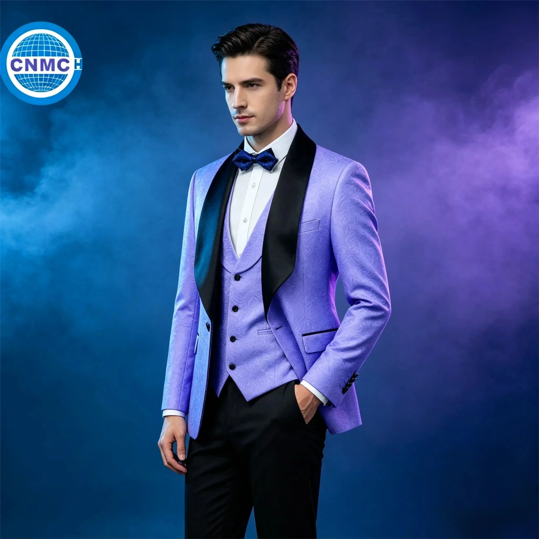 Men's Outfit Set Suit Jacket Vest Pants Good Draping Men's Clothing For Wedding Business Workplace Party Gathering