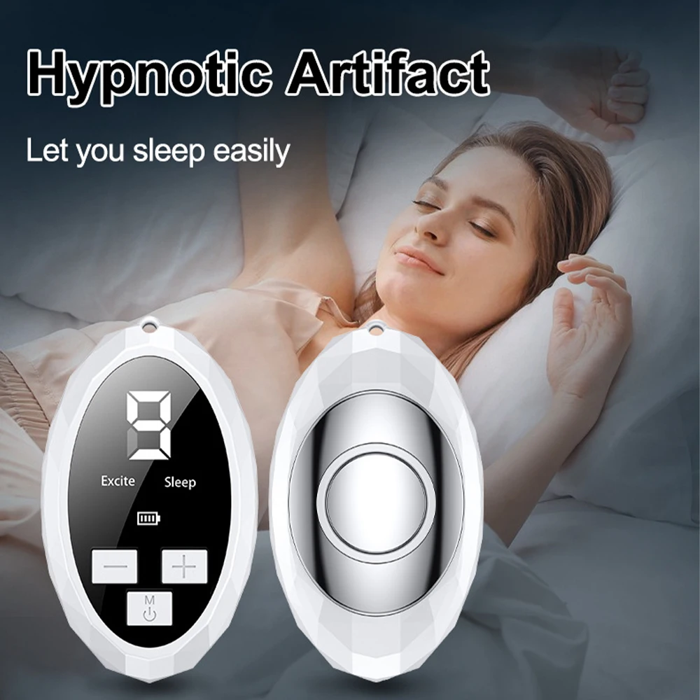 Microcurrent Sleep Aids Digital Handheld Hypnosis Instrument Night Anxiety Pressure Relief Nerves Soothe Help Sleeping Device