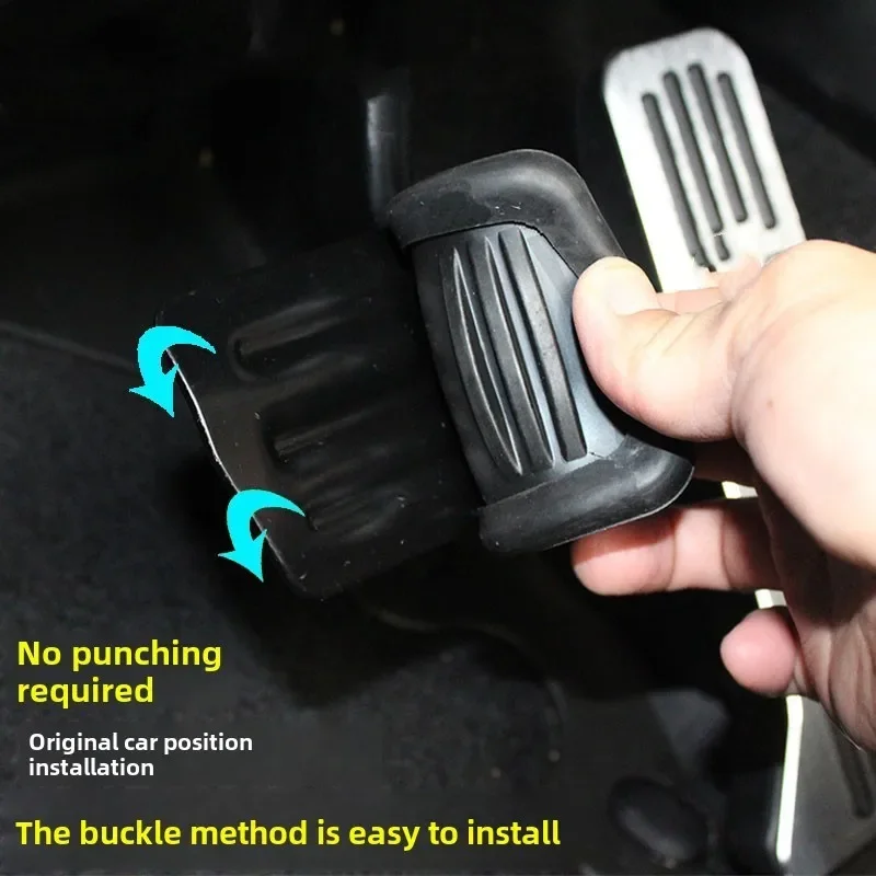 For Mazda 3 2014~2018 Car Foot Pedals Cover Accelerator Brake Pedal Rest Pedals Non-Slip Mat Provide Lasting Durable Accessories view 5