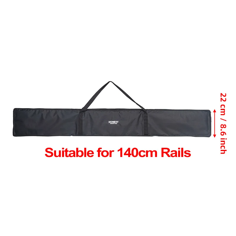 New Guide Rail Bag Double-Side Track Saw Bag Protective Guide Rail Storge Bag Oxford Cloth, Suitable for 140CM guide rail