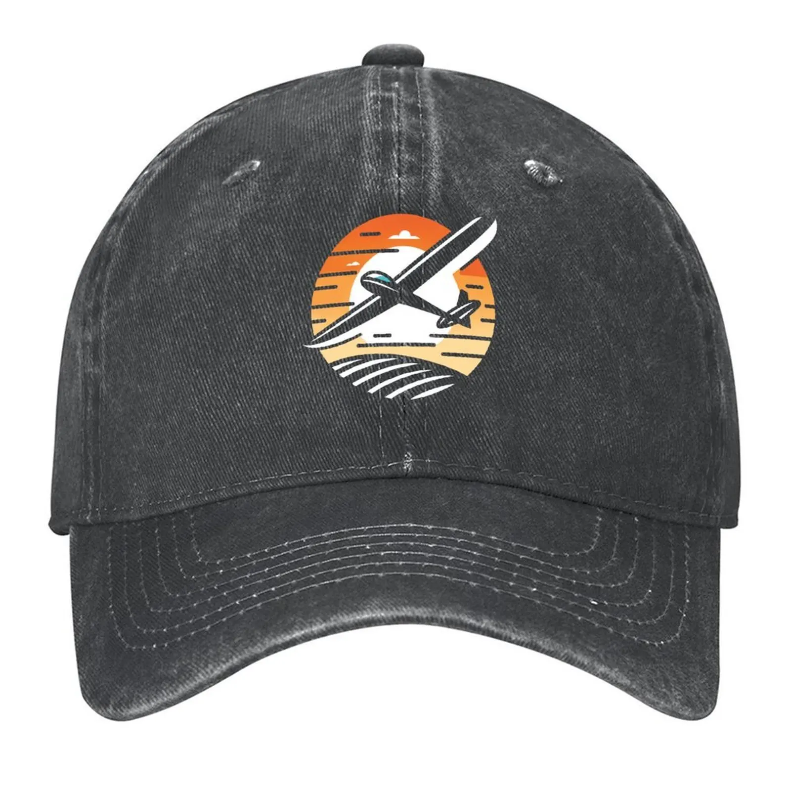 

Glider Sailplane Biplane Baseball Cap Snapback Cap Unique hats Golf Fashion Beach Women Men's