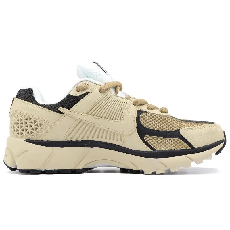 【تخصيص】حذاء الجري Nike Air Zoom Vomero 5 للجنسين منخفض الرقبة من الخلف/بني أحذية رياضية BV1358-001