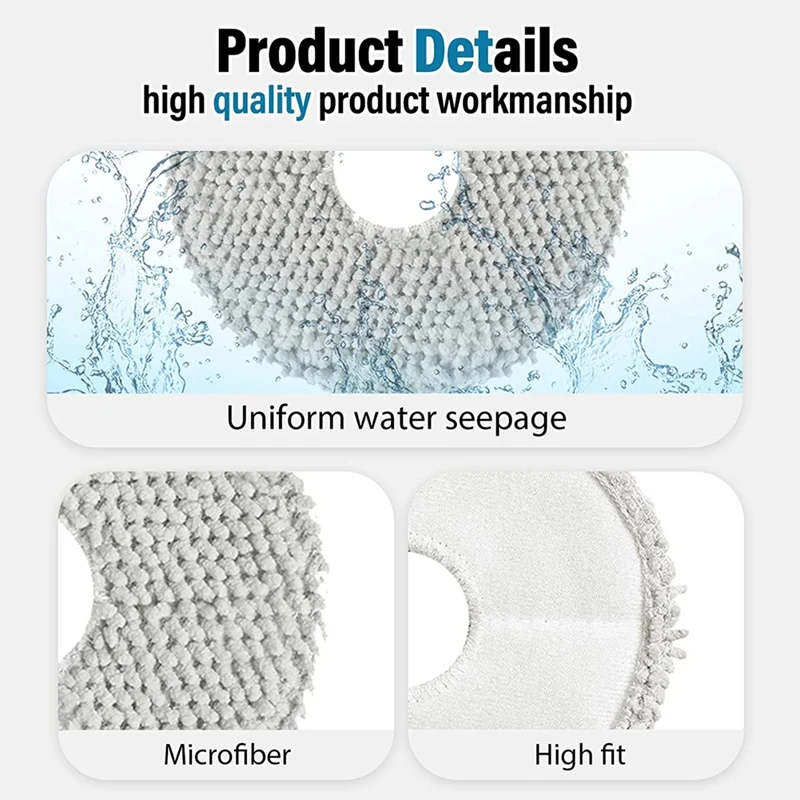 ترقية وظيفية! منصات ممسحة دوارة ل Dreame Bot L10S Pro L10S Ultra B101CN S10 S10 Pro روبوت المكنسة الكهربائية استبدال