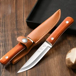 Mongolian small knife, household sharp shaving bone knife, thickened stainless steel meat cutting knife TB9195