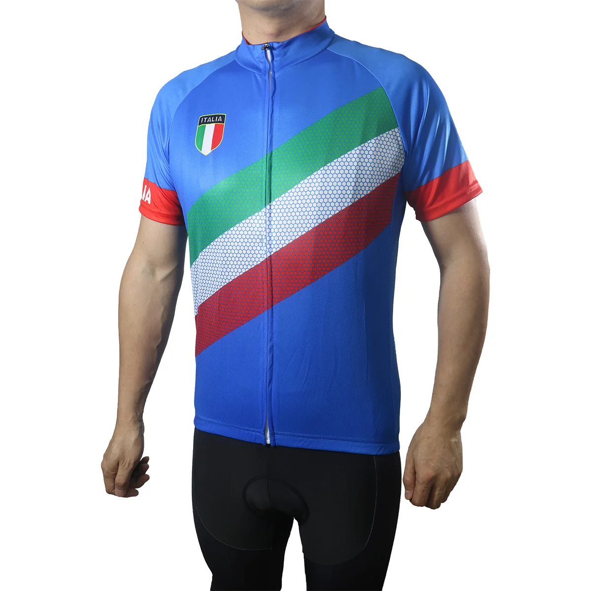 Italia Bike Clothes Short Sleeve MTB Shirt Road Jersey Cycling Jacket Bicycle Top XCO MX Wear Mesh Dawn Sweater Bib Activities