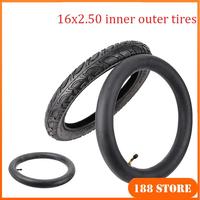 16x2.50 16 Inch Outer Tyre And Inner Tube For Inmotion V10 V10F Unicycle Bike Foldable Bicycle Electric Scooter Tire Part