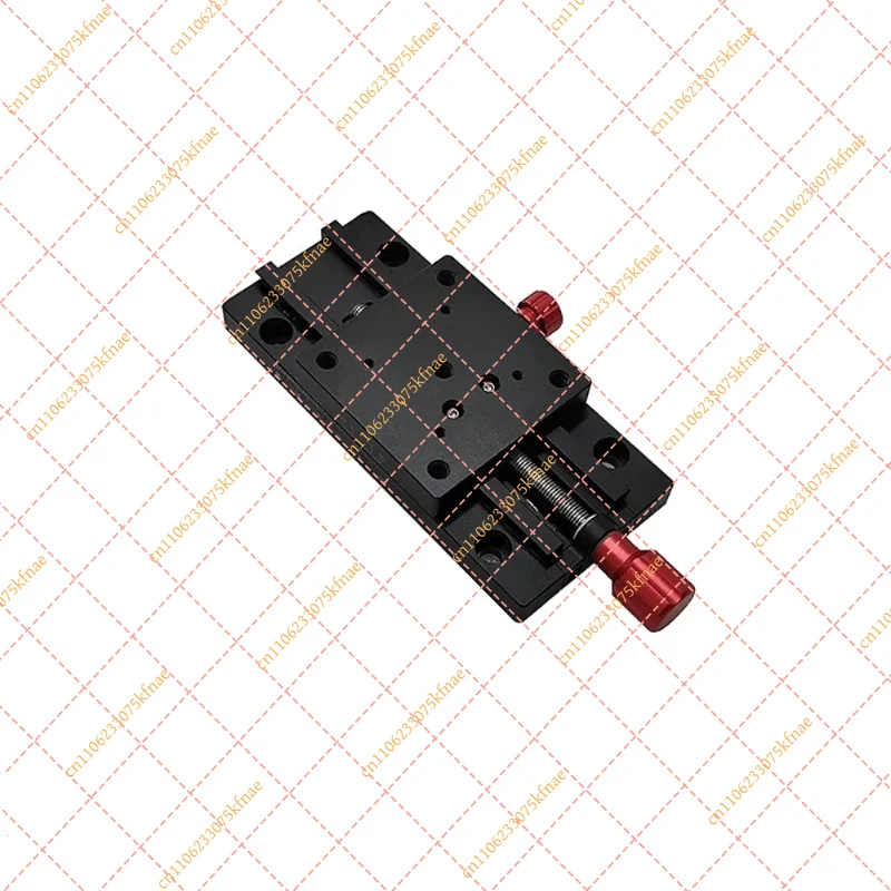 PT65-50 Manual Linear Translation Stage | 50mm Travel Dovetail Slide Table with Precision Fine Adjustment