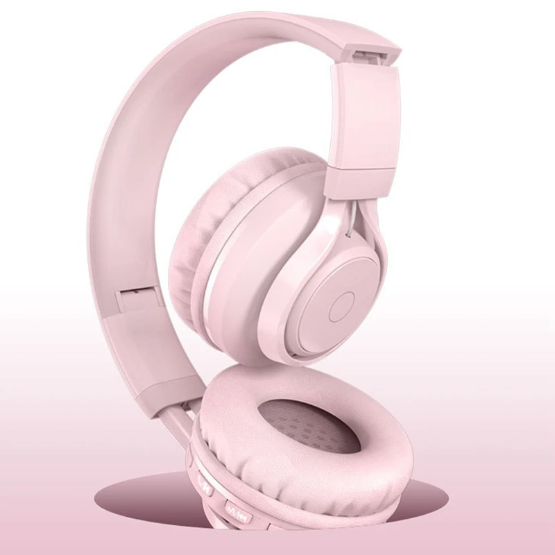 Headphone wanita e-sport permainan nirkabel Bluetooth Headset aktif Noise Cancelling headphone olahraga
