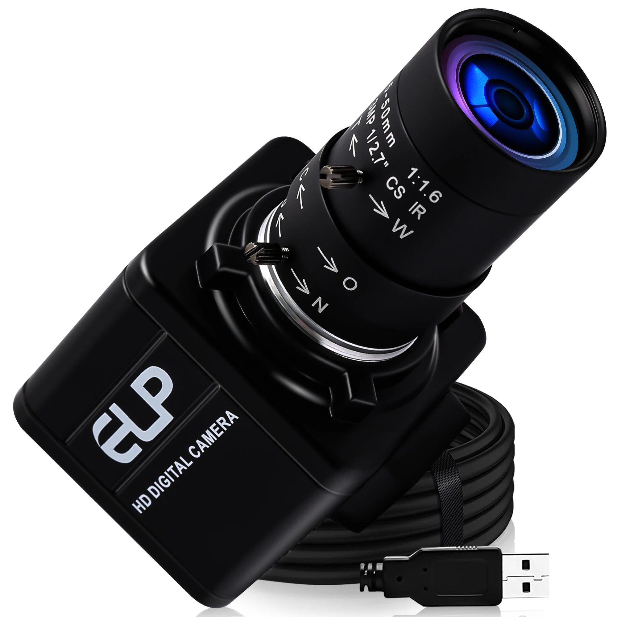 Elp-モーションキャプチャ用の5〜50mmズームレンズを備えたモノクロUSB