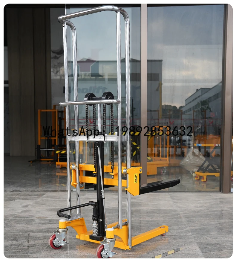 YFY Lightweight Pallet Truck Semi-Electric Hydraulic Material Handling Forklift Pallet Forklift