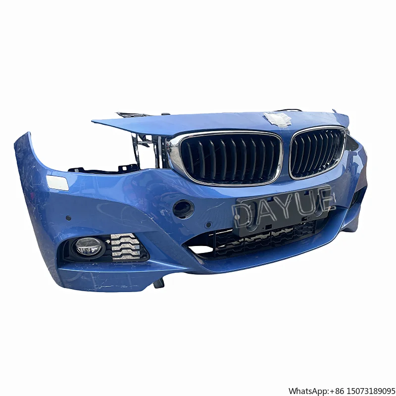 

For 3 Series F34GT 2019 320i M Car Front Bumper Assembly Engine Hood Mudguard Doors Accessories Made of Durable Plastic