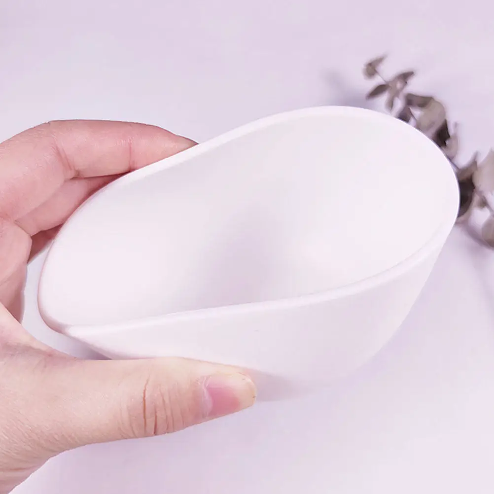 1Set Facial Mask Tool Silicone Mixing Bowl DIY Beauty Mask Bowl Spa Supplies for Makeup Silicone Makeup Applicator view 4