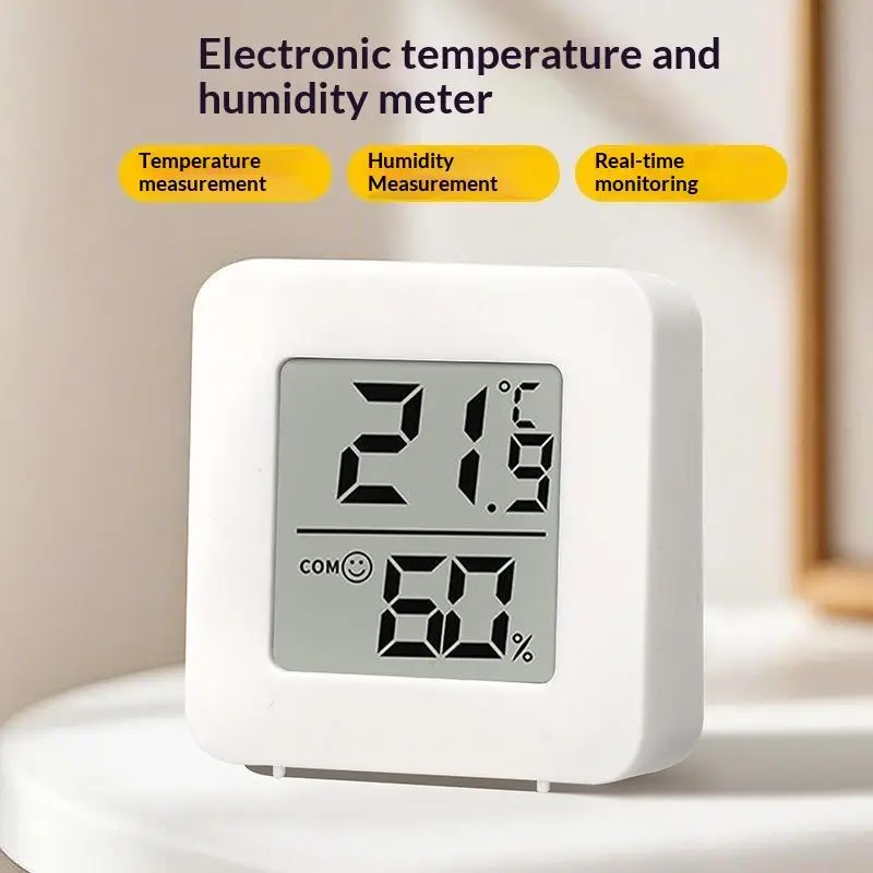 Hot Temperature Gauge Mini LCD Digital  Hygrometer Indoor Room Temperature Humidity Meter Sensor Gauge Weather for Home
