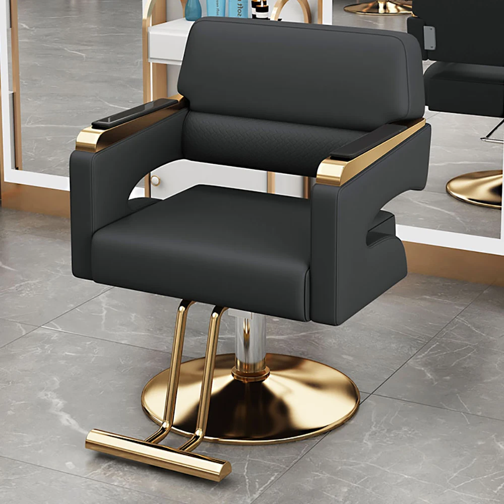 Simple Modern Barber Chair Luxury Portable Delicate Trendy Salon Chair Ergonomic Beauty Silla Barberia Salon Furniture