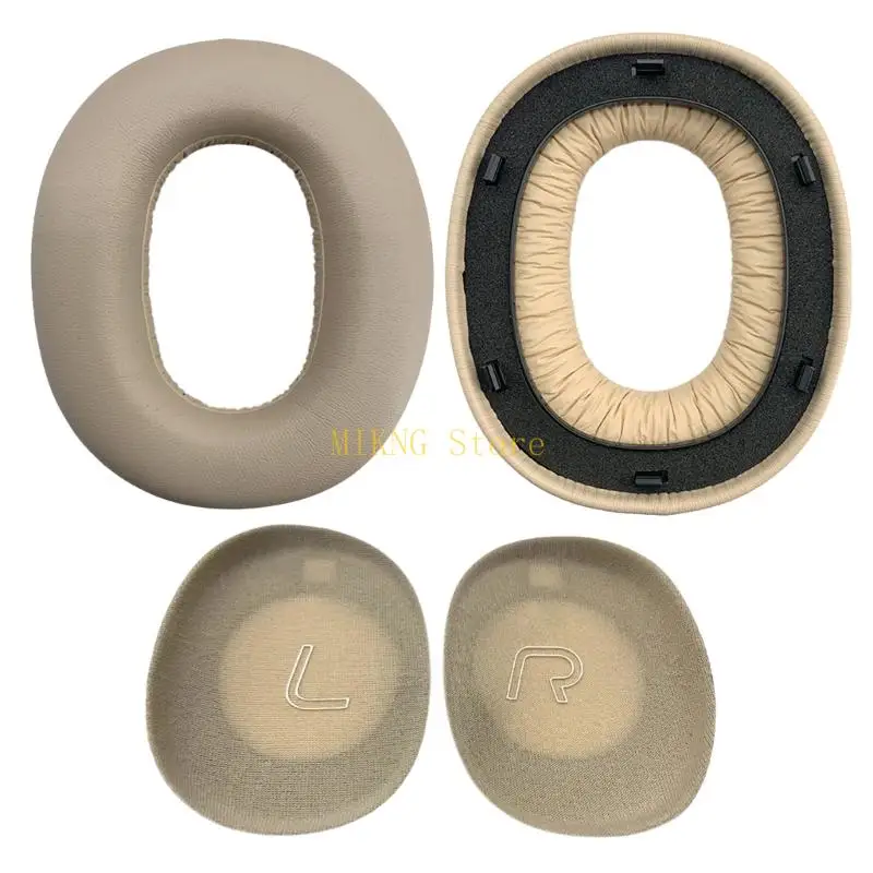 W860NB 능동형 소음 차단 온이어 무선 헤드폰 이어 패드 베스트 세일용 교체용 이어 패드 이어 쿠션 1쌍
