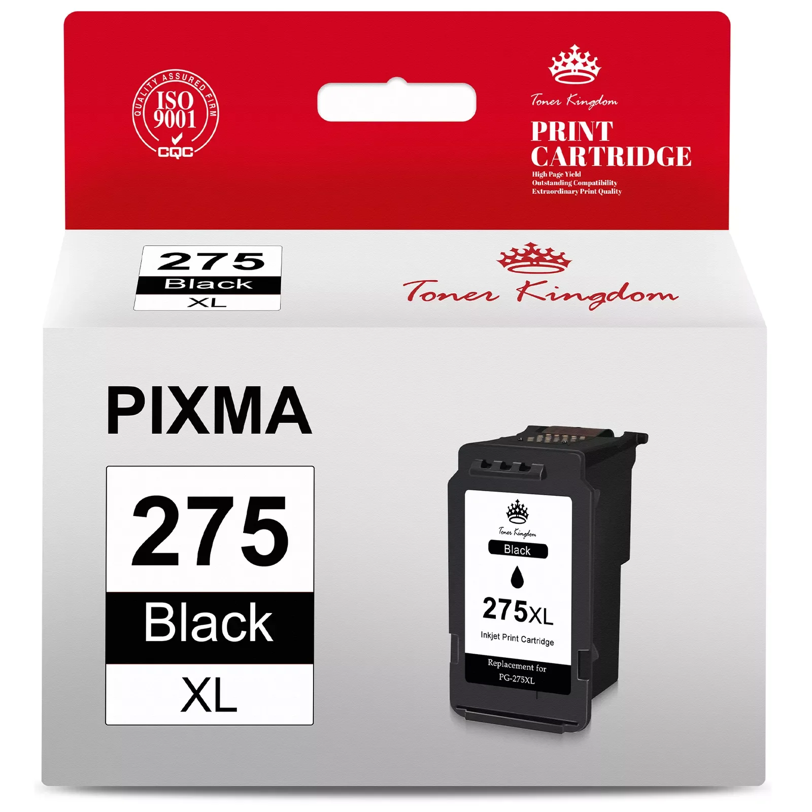 1-Pack High Yield Ink compatible for Canon PG-275XL PIXMA TR4720 TS3520 Printer