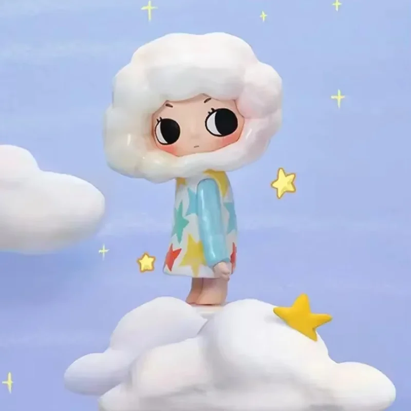 

POPMART Nyotas Flauschige Life Series слепая коробка Mystery Box Kawaii украшения фигурки домашний декор настольная модель куклы