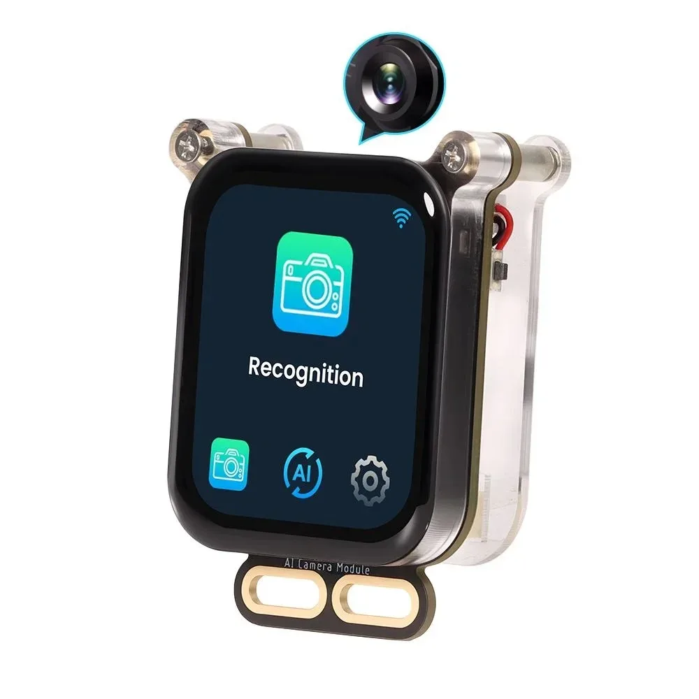 Popular Elecrow ESP32S3 AI Camera Module Powered with 1.83inch Screen Face Detection & Color Recognition - free shipping