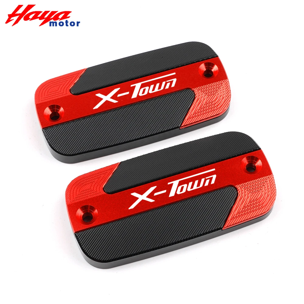 For KYMCO Xtown300i X-TOWN 125i 300i x town 125 300 Newest Motorcycle CNC Front Brake Reservoir Fluid Tank Cover Oil Caps