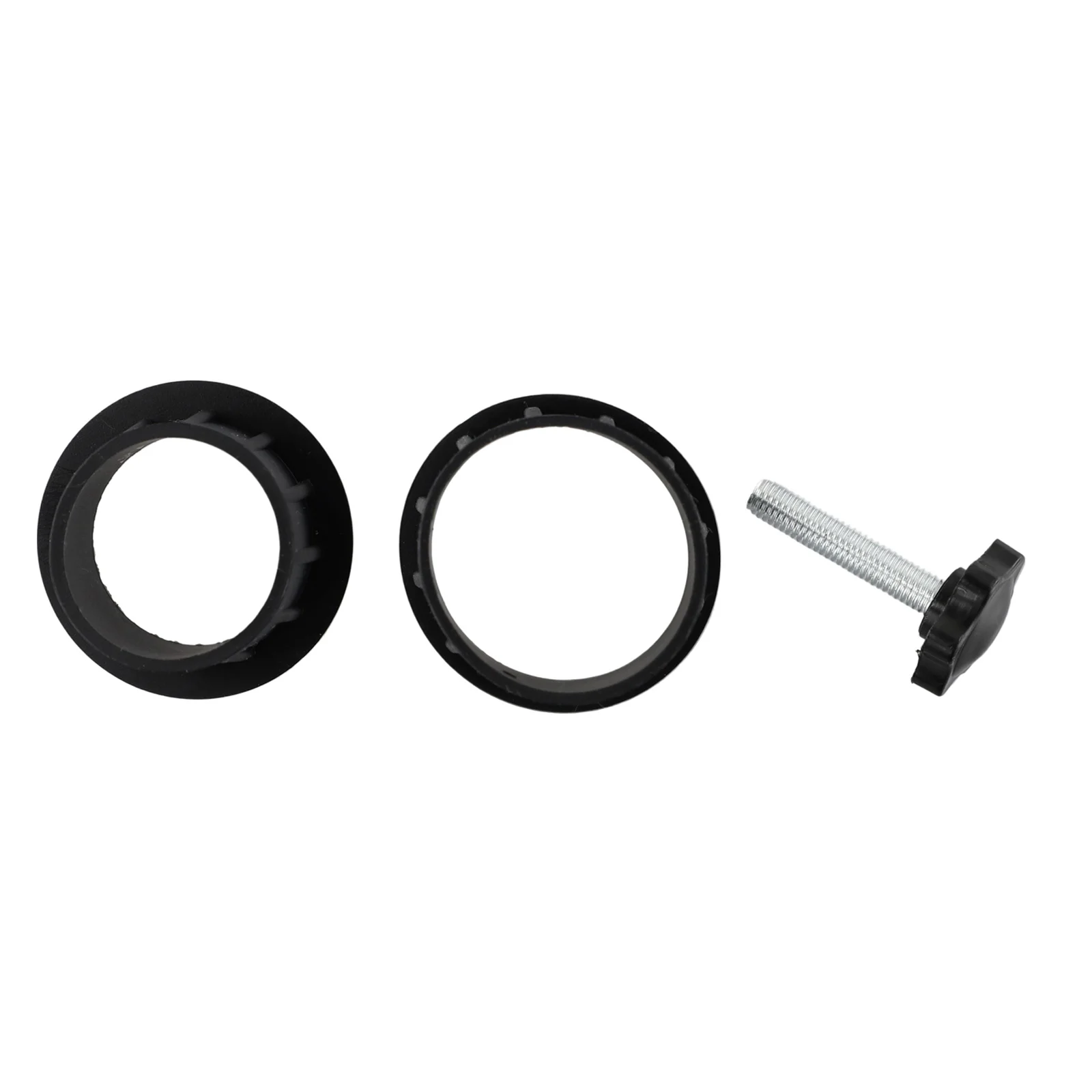 Replacement Plastic Hole Cover and Screw Knob for Patio Umbrella Base Stand to Minimize Sway and Protect Umbrella Shaft