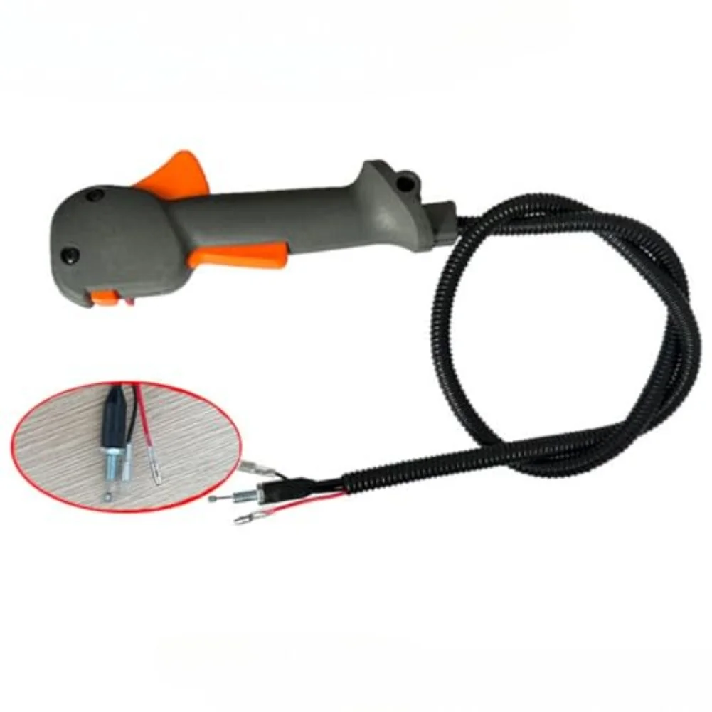 G45 Throttle Handle Mower Accessories Easy Throttle Adjustment Cost-effective Solution Ergonomic Design Improved Grip