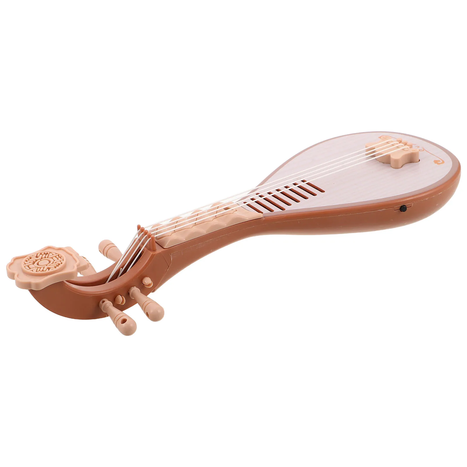

Chinese Lute Playable Simulation Musical Instrument For Kids Toddler Lightweight Elegant Design Photo Prop Home School