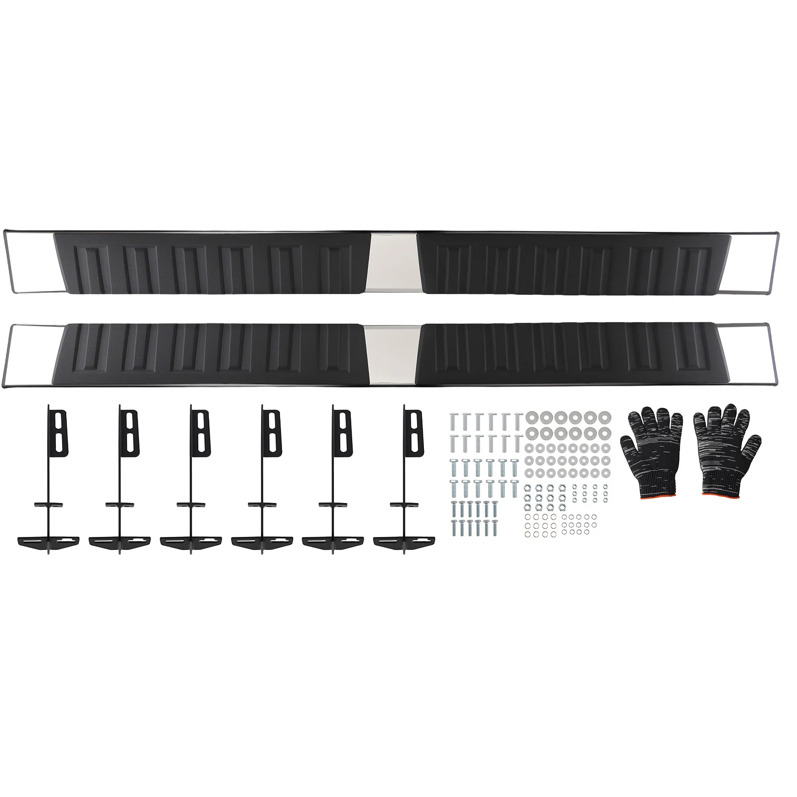 Running Board for Chevy Silverado/Sierra 2500HD/3500HD 2007-2019 Crew Cab Heavy Duty Side Steps Running Boards Nerf Bars