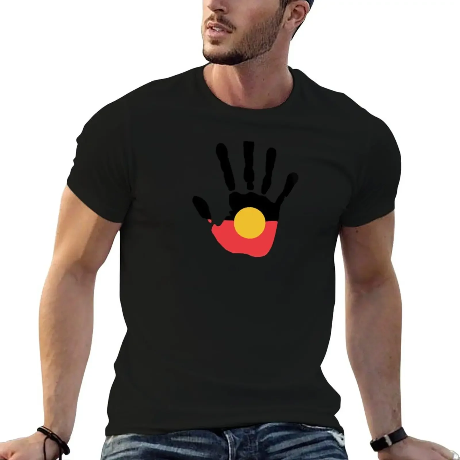 

Aboriginal Flag Aboriginal Lives Matter T-Shirt shirts graphic tee plus sizes graphic t shirts mens t shirts