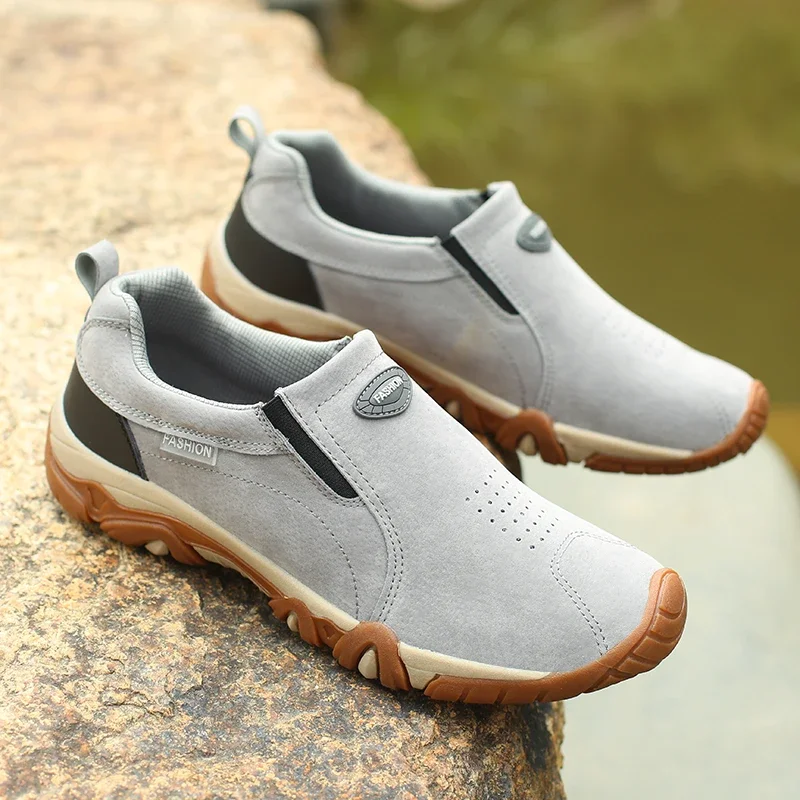 2023 nowy odkryty Camping światła do biegania szczęście buty Jogging Casual męskie buty sportowe antypoślizgowe mokasyny buty górskie 39-46