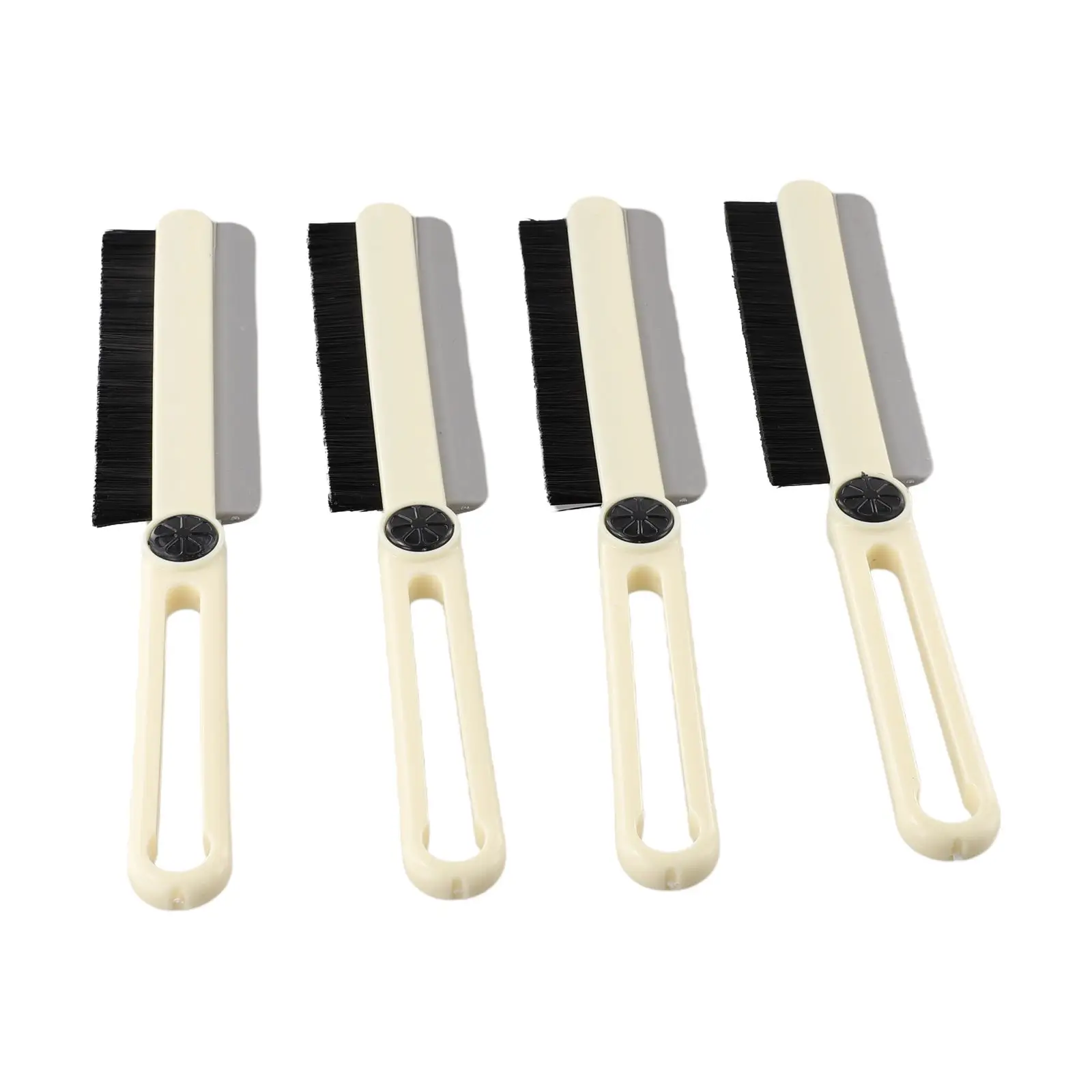 Cleaning Tools Cleaning Brush Scrub Soap Scum Wiper Blade Yellow Handle With Small Holes Hang It Directly From Tiles