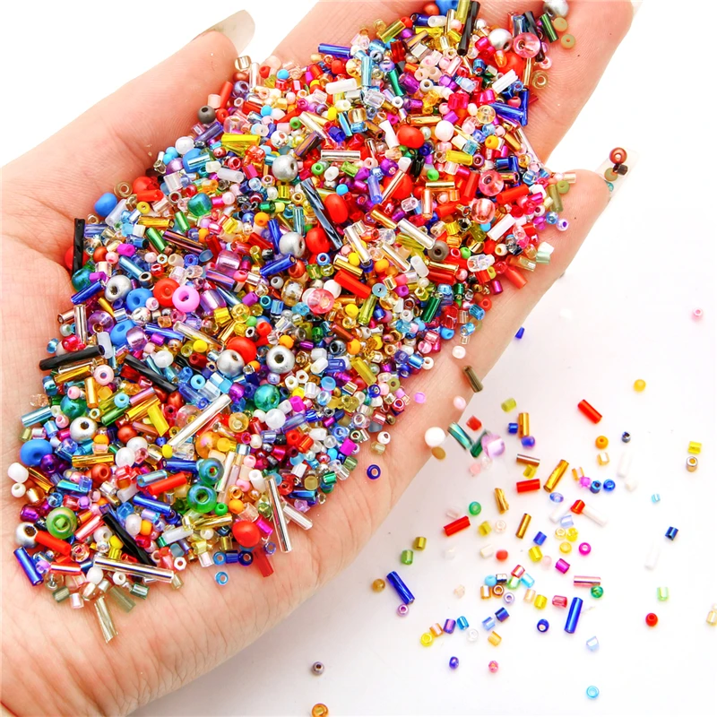 Mix 1.5-4.5mm Glass Seedbeads  - Embroidery Glass Beads review and price
