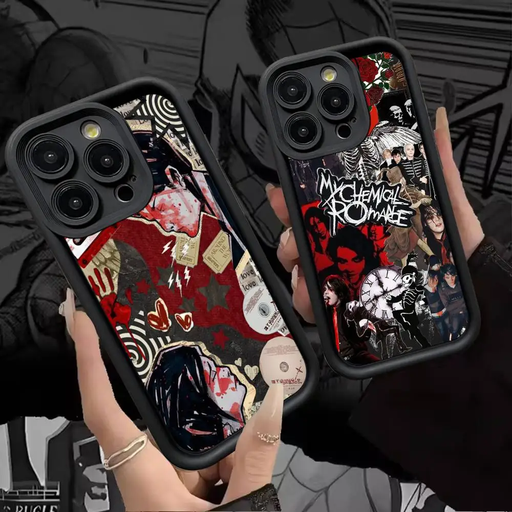 Чехол для телефона Rock Band M-My C-Chemical R-Romance, чехол для телефона для IPhone 17, 16, 15, 14, 13, 12, 11 Plus Pro Max, мягкий силикон из ТПУ Чехол для телефона Rock Band M-My C-Chemical R-Romance, чехол для телефона для IPhone 17, 16, 15, 14, 13, 12, 11 Plus Pro Max, мягкий силикон из ТПУ