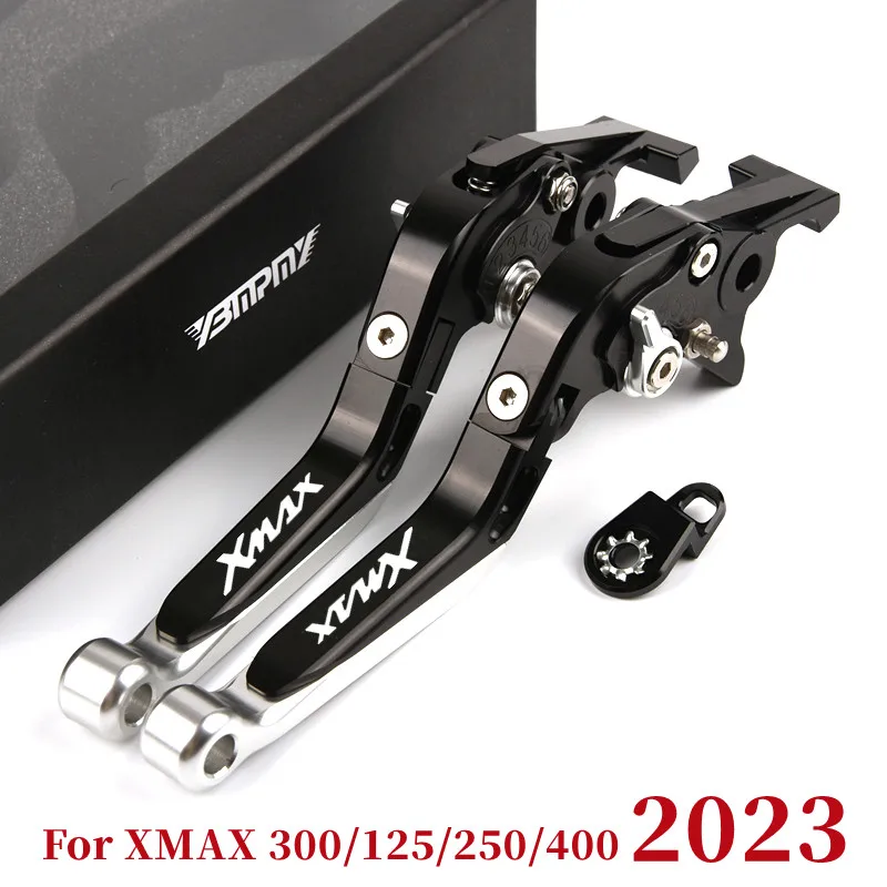 For YAMAHA XMAX 125 250 300 400 XMAX250 XMAX300 2023 Motorcycle Accessories handle clutch brake lever with parking lock