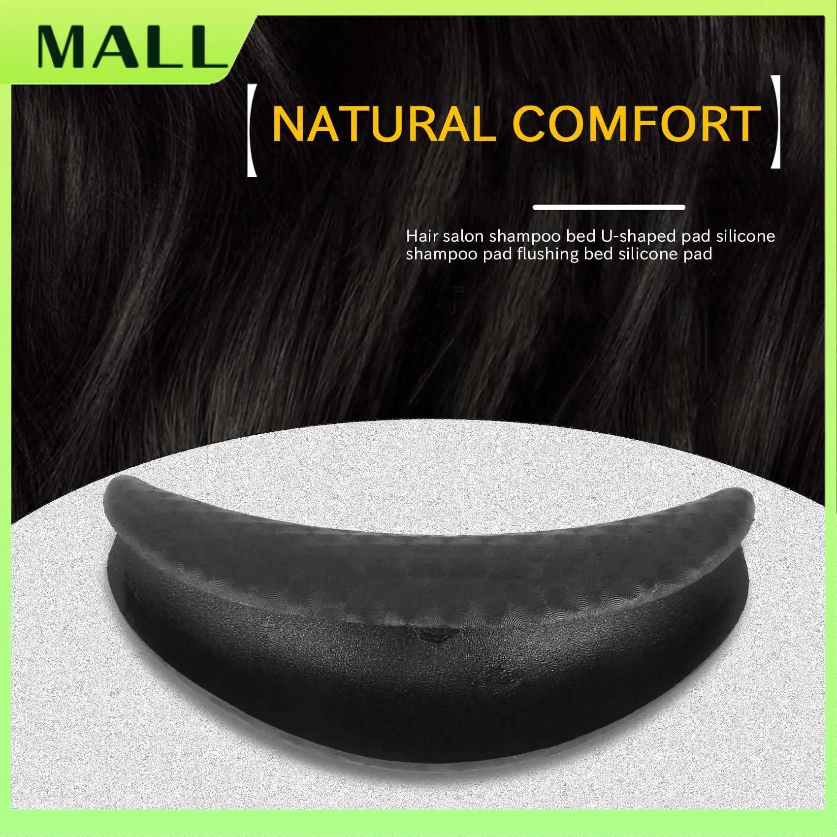 MALL Beauty Salon Hair Washing Sink Cushion Shampoo Bowl Gel Neck Cushion Hair Cleaning Headrest Pillow Home Use Barber Tool