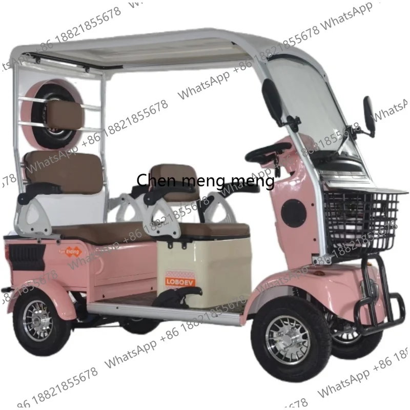 Hot Sale Electric Sightseeing Car, Four-wheel Golf Cart, Scenic Tourist Reception Car Leisure Four-wheels