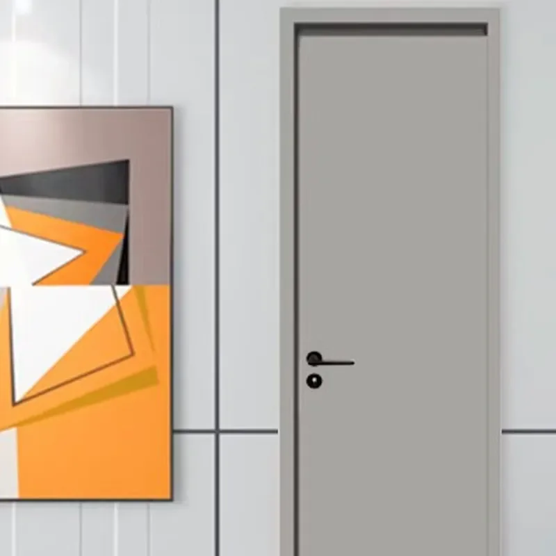 for Bedroom Door Environmental Protection All-aluminum Simple Extremely Narrow Sound Insulation Moisture-proof Aluminum