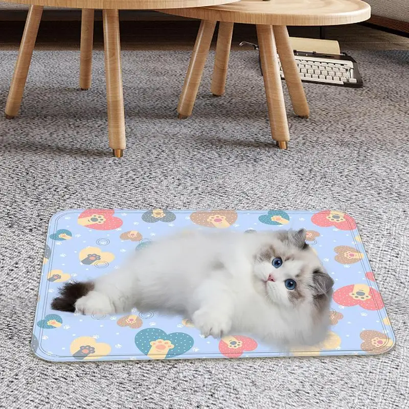 반려동물 쿨링 패드, 반려동물 쿨링 매트, 고양이 아이스 매트, 애완동물 쿨링 담요, 휴대용 편안한 쿨링 매트, 여름용