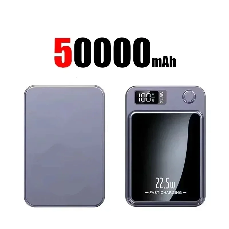 VIVO Magnetische Power Bank 500000mAh PD22.5W Draadloos Snelle oplading met grote capaciteit Externe batterij voor iPhone Huawei Samsung